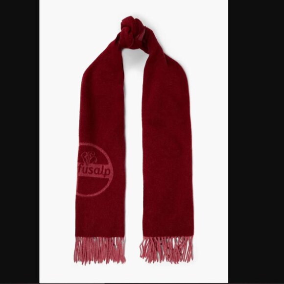 Fusalp JACQUARD SCARF Red - Picture 3 of 3